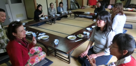 Sugata Kaikan hall lunch in 2016