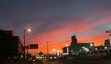 Le ciel a Izumo en aout 2019